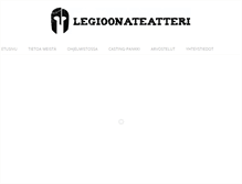 Tablet Screenshot of legioonateatteri.fi